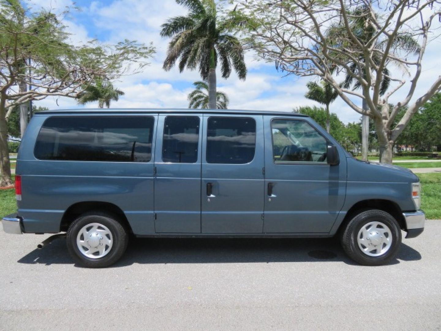 2013 Dark Blue /Gray Ford E-Series Wagon XLT (1FMNE1BW4DD) with an 4.6L V8 engine, Automatic transmission, located at 4301 Oak Circle #19, Boca Raton, FL, 33431, (954) 561-2499, 26.388861, -80.084038 - You are looking at a Gorgeous 2013 Ford E150 XLT Handicap Wheelchair Conversion Van with 22K Original Miles, Tie Down System, Power Electric VMI Side Entry Wheelchair Lift, Back Up Camera, Factory Navigation and Much Much More. This van is Awesome. This is a Nice Rust Free Van with a Clean Carfax, C - Photo#16